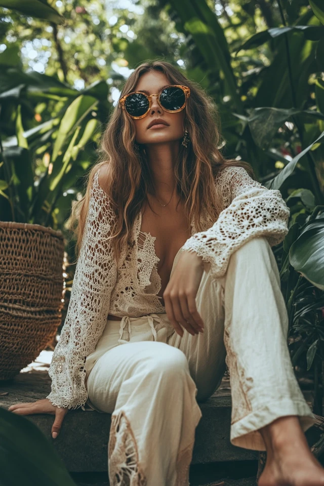 Combining Cotton and Crochet for Bohemian Tops - photo 5