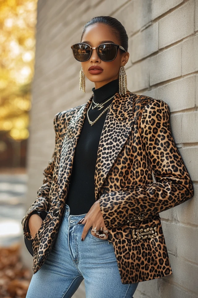 Animal Print Jackets for Fall Boldness - photo 5