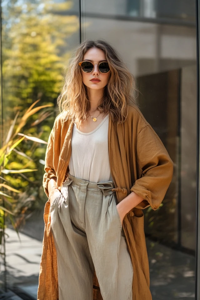 Duster Jackets with Relaxed Drapes - photo 5