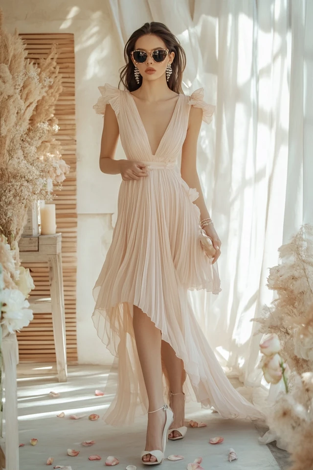 Romantic Engagement Party Dresses with Feminine Silhouettes - photo 5