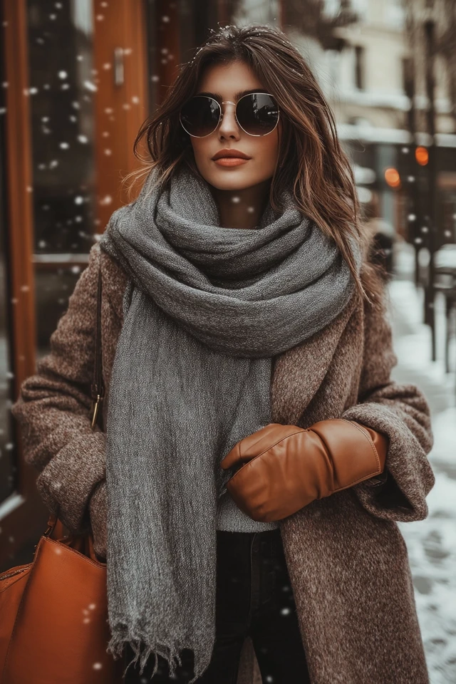 Soft Infinity Scarves for Winter Warmth - photo 5
