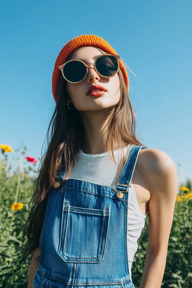 Relaxed Denim Overalls for Weekend Wear - photo 5