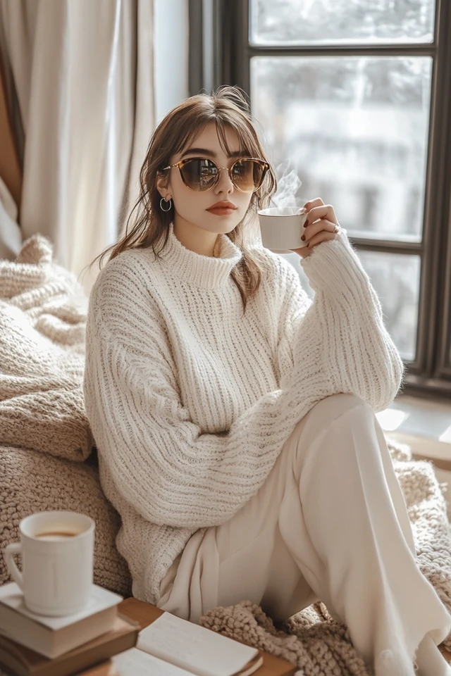 Relaxed Knit Sets for Indoors on Rainy Days - photo 5