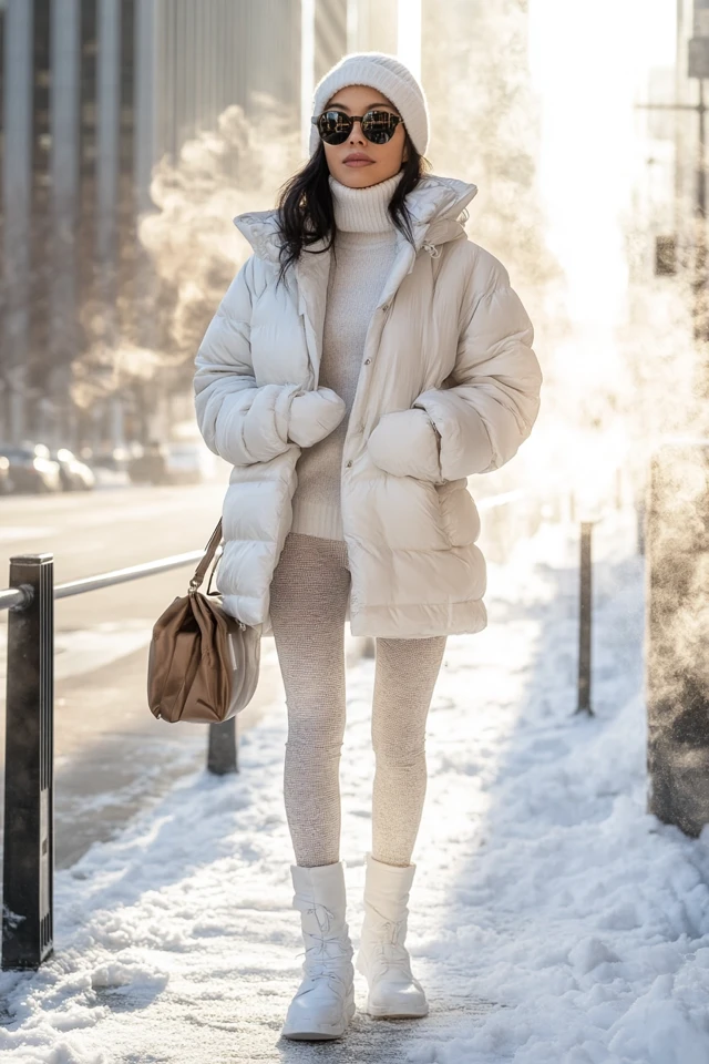 Soft Puffer Gloves for Icy Morning Commutes - photo 5