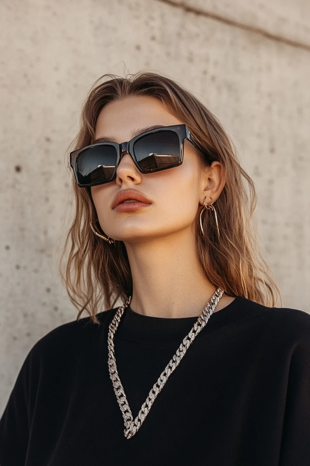 Styling Layered Chains for an Effortlessly Cool Look - photo 5