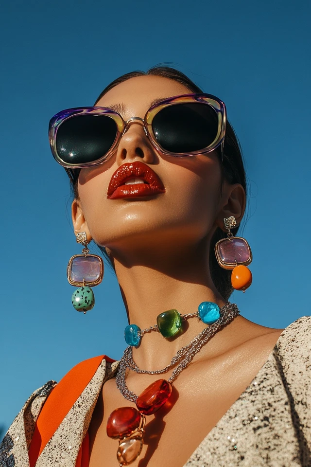 How to Style Multi-Colored Gemstone Jewelry - photo 5