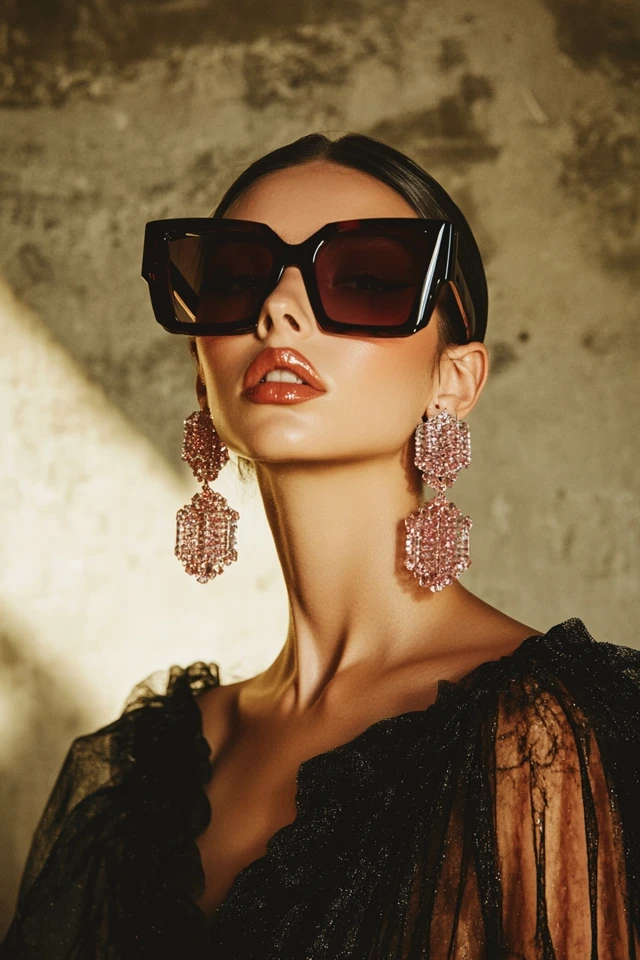 How to Wear Crystal Drop Earrings for Evening Glam - photo 5