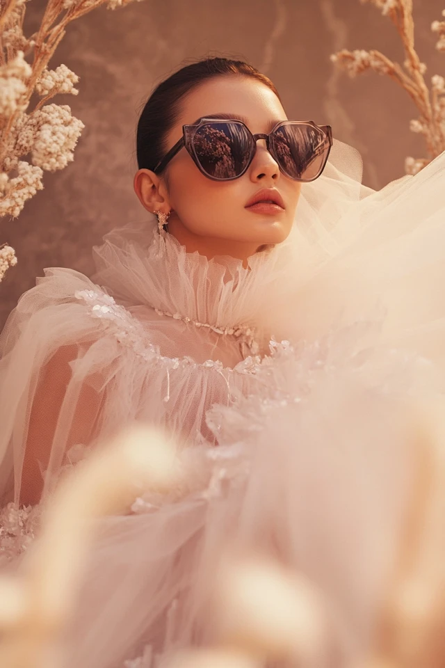 Pairing Tulle with Satin for Effortlessly Elegant Gowns - photo 5