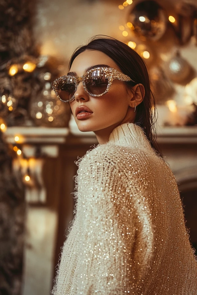 Sparkly Knitwear for Winter Festive Vibes - photo 5