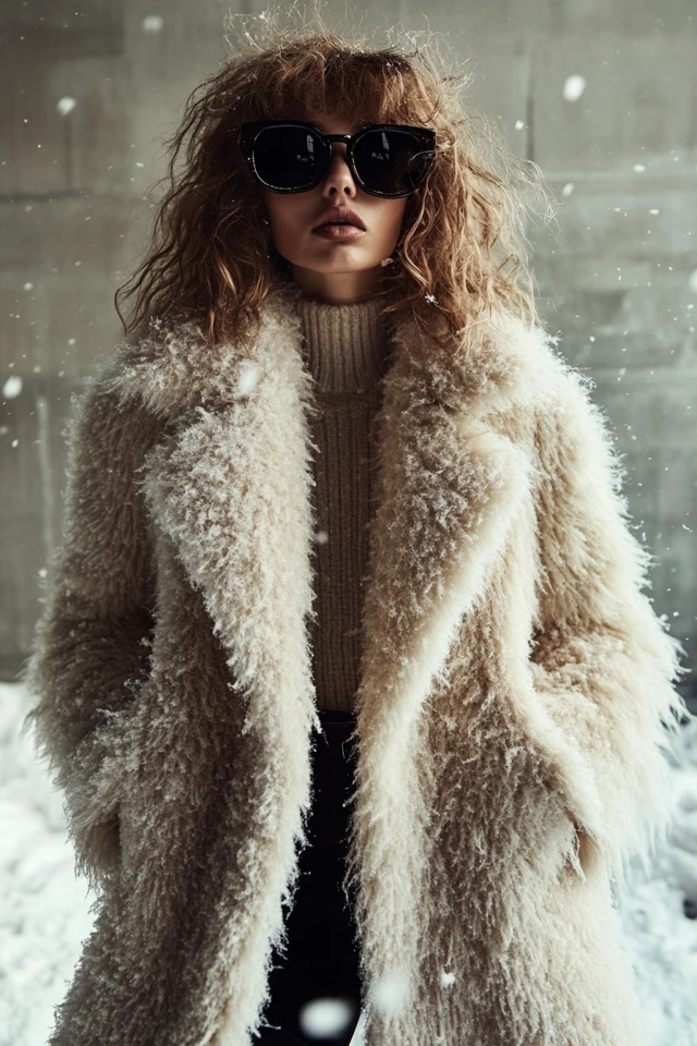 The Best Shaggy Coats for Winter Drama - photo 5
