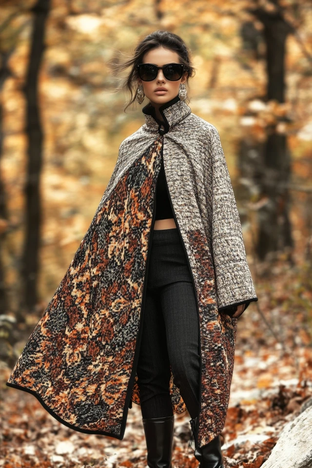 Statement Capes for Bold Fall Outfits - photo 5