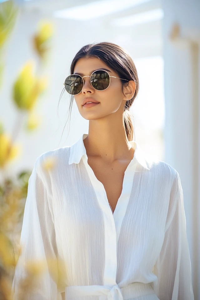 Crisp White Button-Down Dresses for Summer Simplicity - photo 5