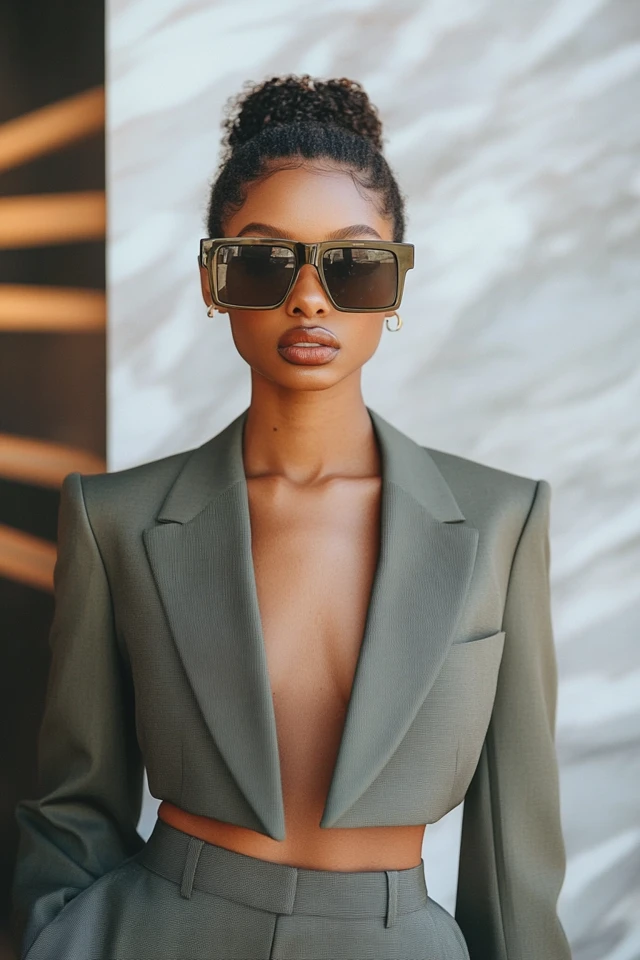 Cropped Oversized Blazers for Edgy Tailoring - photo 5
