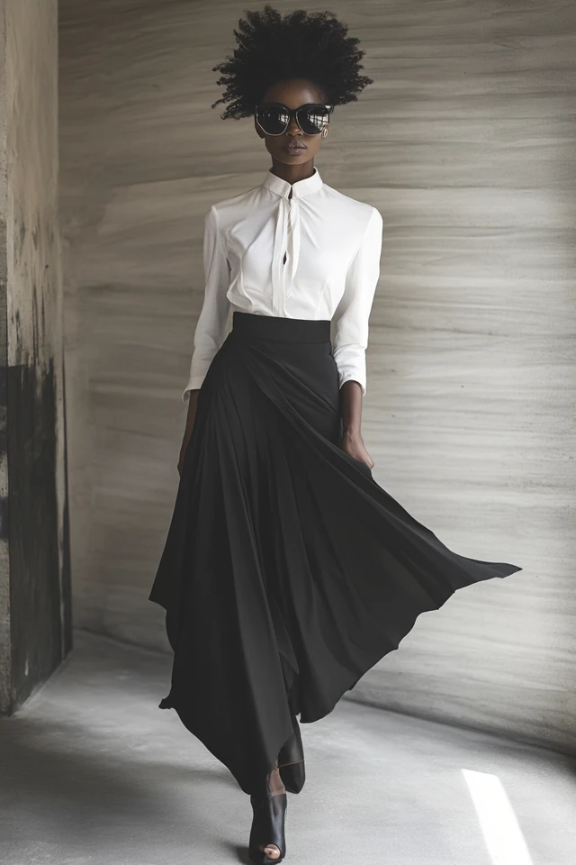 Asymmetrical Wrap Skirts for Contemporary Looks - photo 5