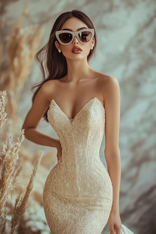 Elegant Mermaid Dresses for Wedding Glam - photo 5