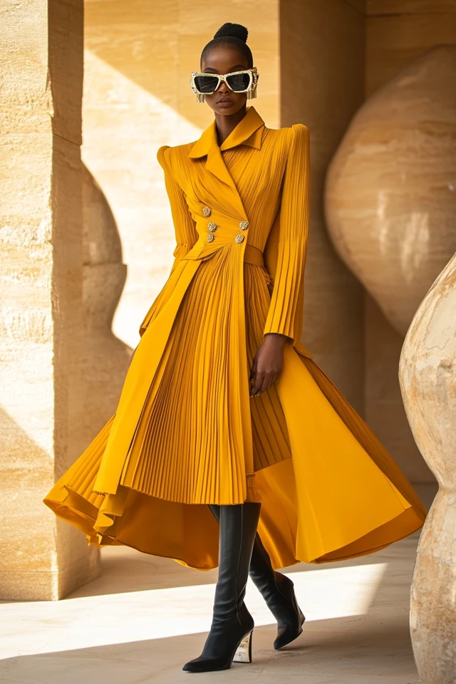 Sculptural Coat Dresses for Unique Outerwear - photo 5
