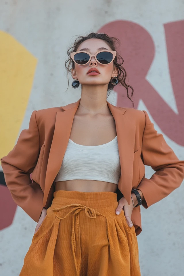 Trendy Art Fair Styles with Relaxed Culottes