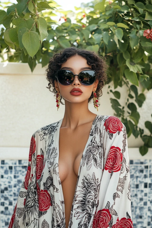 Stylish Kaftans for Summer Poolside Gatherings: Relaxed Elegance for Sunny Days - photo 5