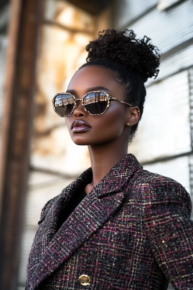 Mixing Tweed and Metallics for Statement Jackets: Bold, Sophisticated Style - photo 5