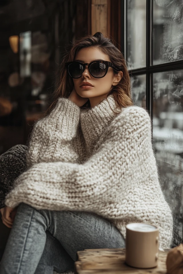 Oversized Sweaters for Frosty Morning Comfort - photo 5