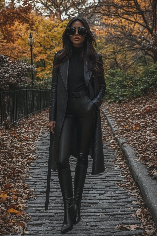 Sleek Leather Boots for Crisp Autumn Evenings - photo 5