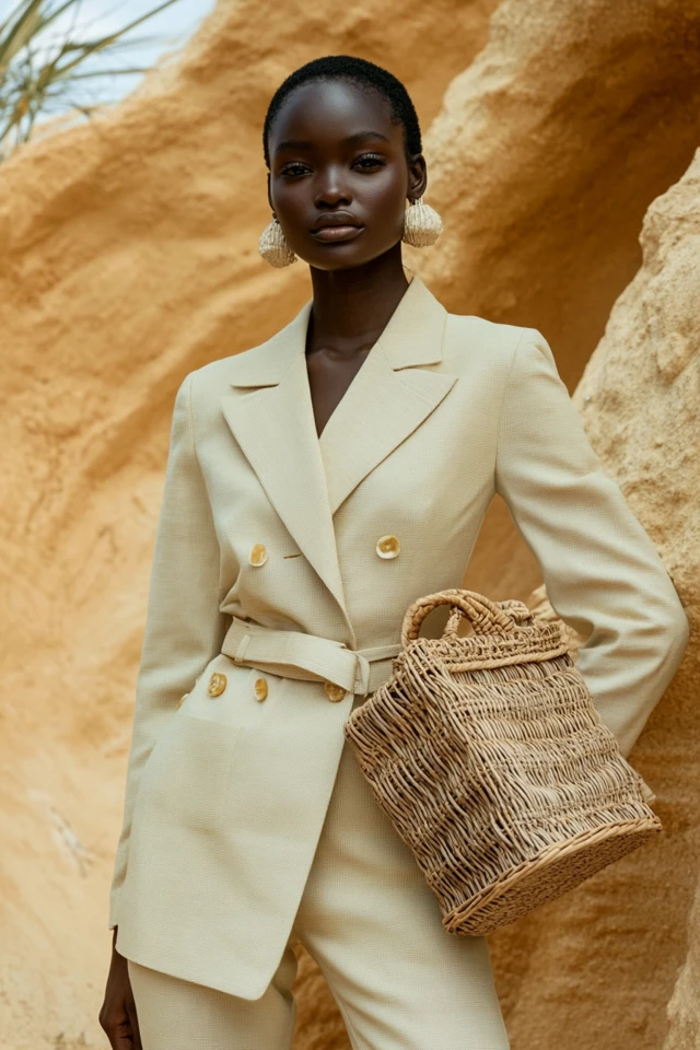 How to Wear Rattan Accessories Beyond Summer - photo 5