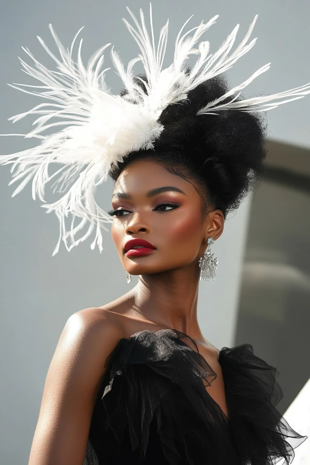 Feather Hair Accessories: How to Make Them Work for You - photo 5