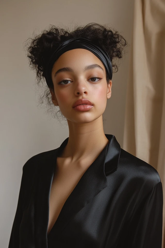 The Elegance of Satin Headbands and How to Wear Them - photo 4