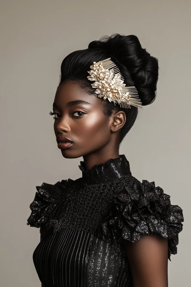 Styling Bold Hair Combs for Elegant Hairstyles - photo 5