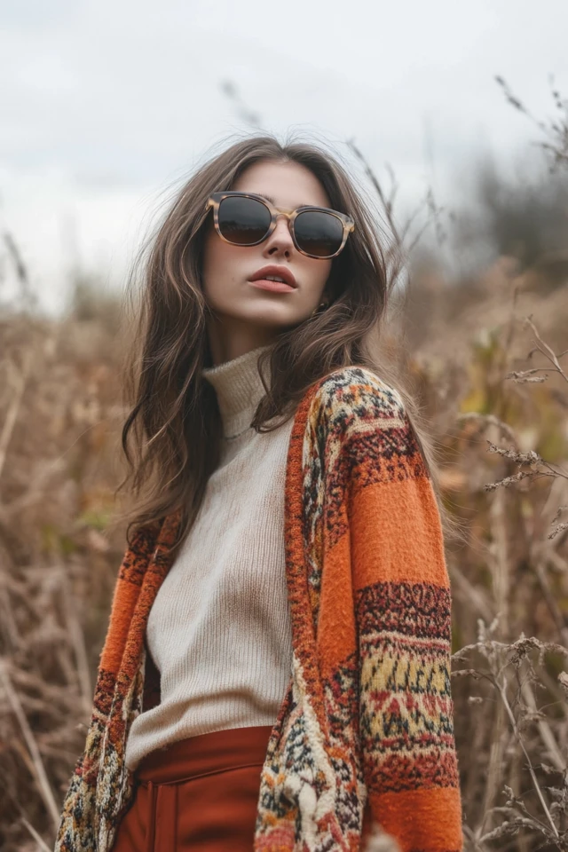 Bohemian Layering for Fall Transition Looks: Effortless, Cozy, and Chic - photo 2