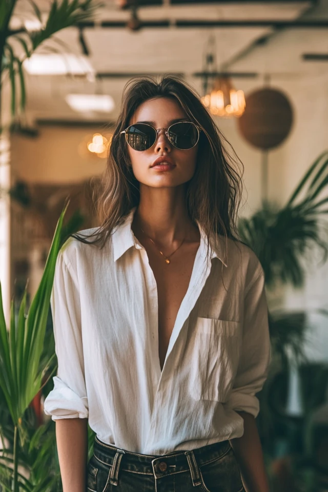 Oversized Button-Downs for Spring Casual Outfits: Relaxed, Versatile, and Effortlessly Chic - photo 5