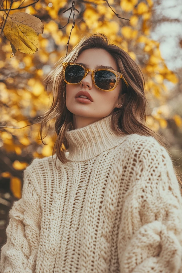 Warm Cream and Mustard Color Combinations for Knitwear - photo 5