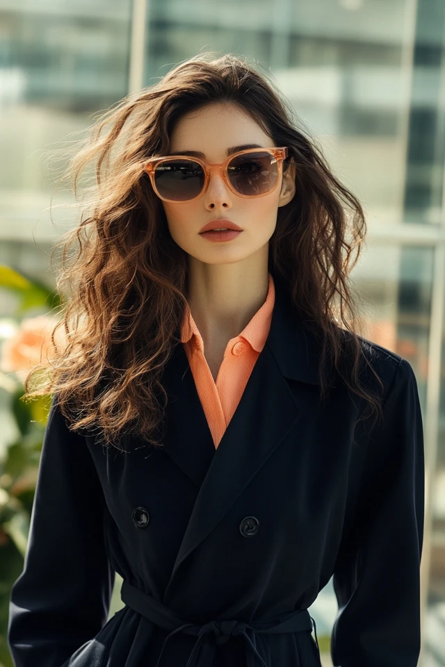 Pairing Navy with Warm Peach in Polished Workwear - photo 5