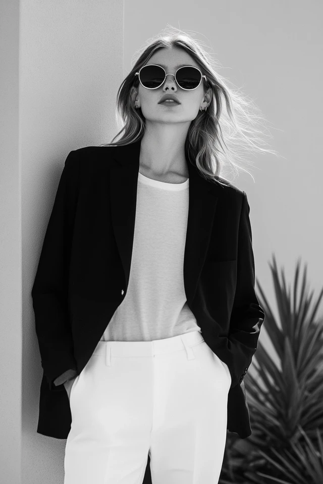 Perfect Black and White Pairings for Effortless Layering - photo 5