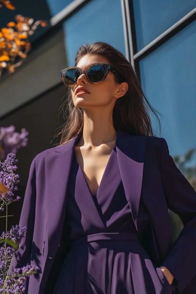 Deep Navy and Lavender for Soft, Sophisticated Layers - photo 5