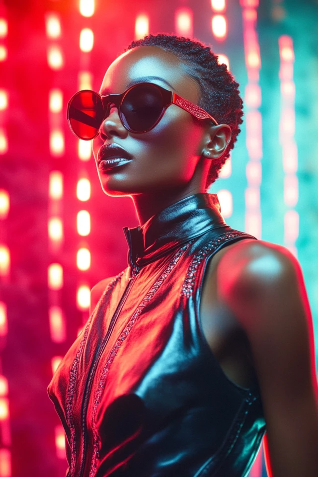 Stylish Leather Dresses for New Year Rock Concerts: Edge Meets Elegance - photo 2
