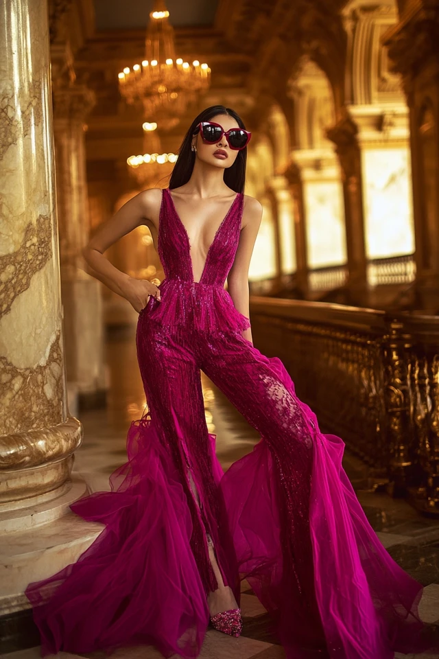 Bold Magenta Dresses for Glam Anniversary Galas: Striking, Sophisticated, and Unforgettable - photo 2