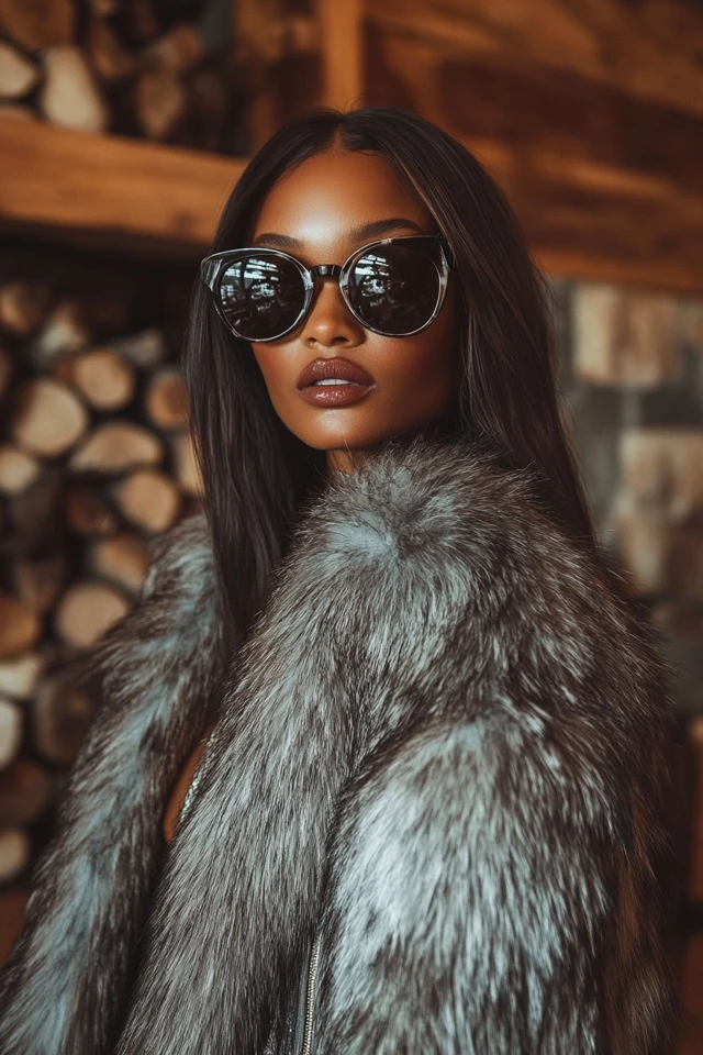 Trendy Ski Lodge Styles with Faux Fur Layers: Cozy, Chic, and Snow-Ready - photo 2