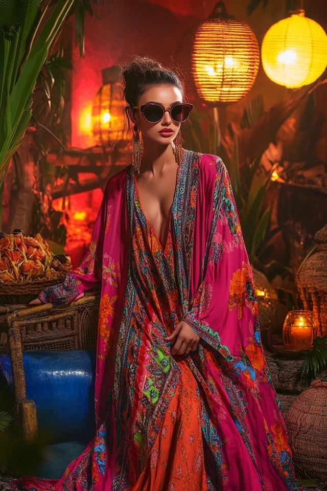 Vibrant Kaftans for Cultural Holiday Gatherings: A Celebration of Style and Tradition - photo 2