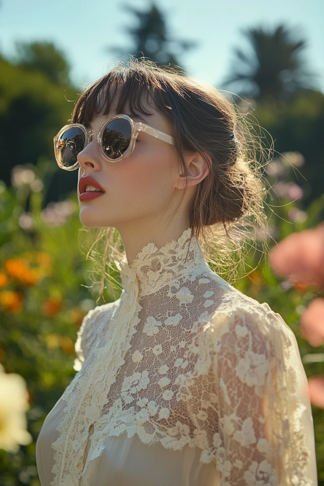 How to Combine Lace and Silk in Feminine Blouses: Timeless Elegance for Every Occasion - photo 2