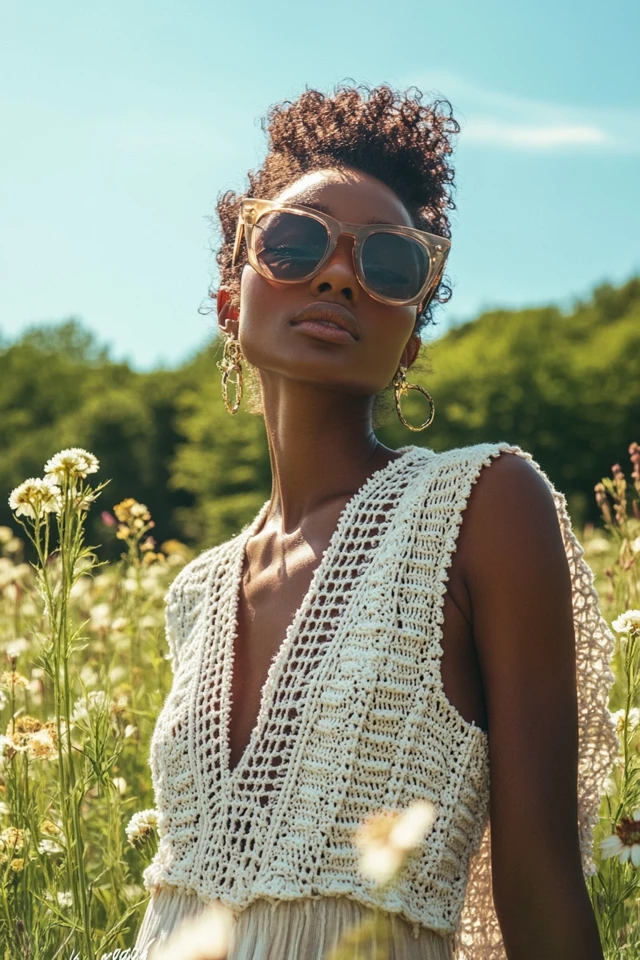 Combining Crochet and Linen in Bohemian Dresses: The Perfect Duo for Effortless Elegance - photo 2