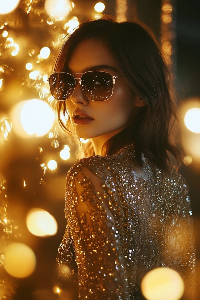 Lace and Sequins for Holiday Party Tops: Dazzling Festive Style - photo 2