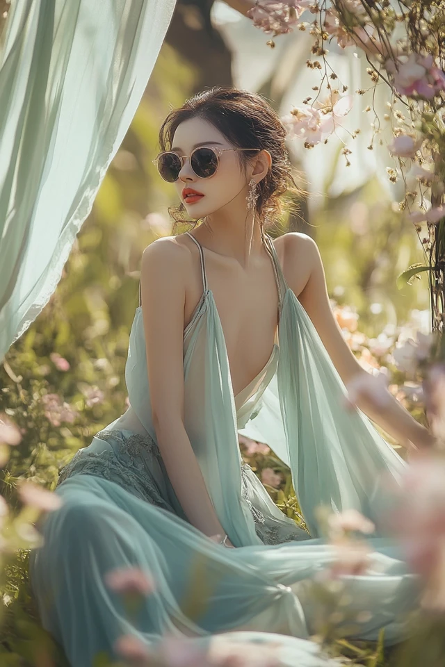 Mixing Satin and Chiffon for Light, Flowing Layers: Perfect Elegance for Every Occasion - photo 2