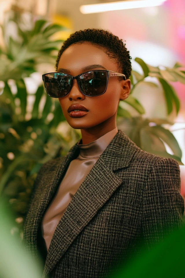 Combining Tweed and Satin for Polished Workwear: Classic Elegance Meets Modern Luxury - photo 2