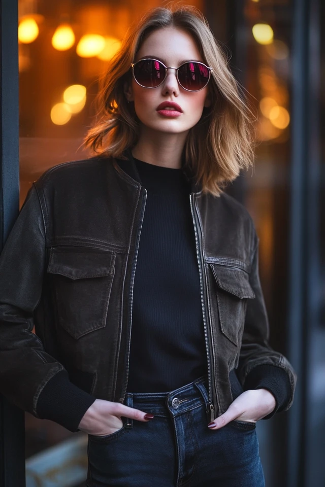 Pairing Leather and Suede for Modern Outerwear: Elevate Your Look with Texture and Style - photo 2
