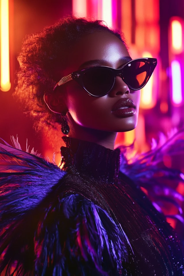 Velvet and Feathers for Dramatic Party Tops: Embrace Bold Elegance - photo 2