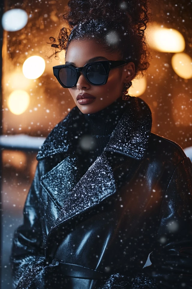 Faux Leather and Wool for Statement Outerwear: Bold, Cozy, and Unapologetically Chic - photo 2