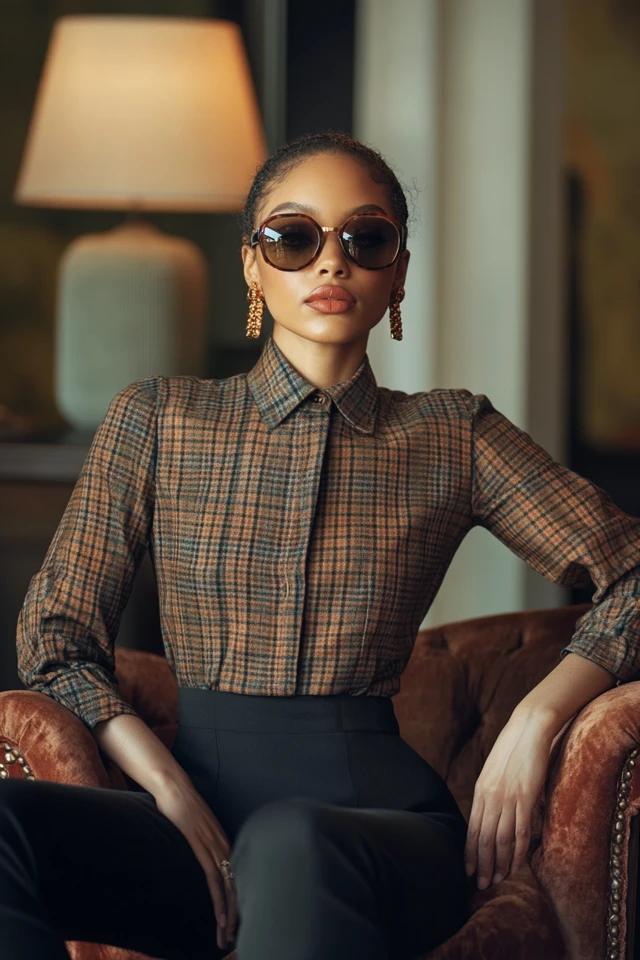 Tweed and Silk for Polished Work Blouses - photo 2