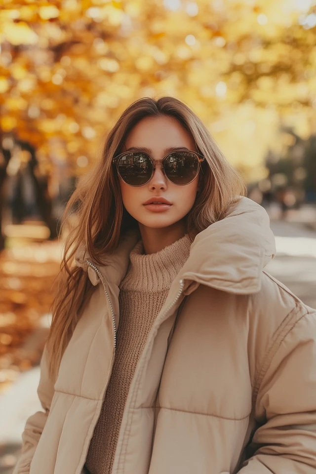 Oversized Parkas in Neutral Tones for Fall Layering - photo 2