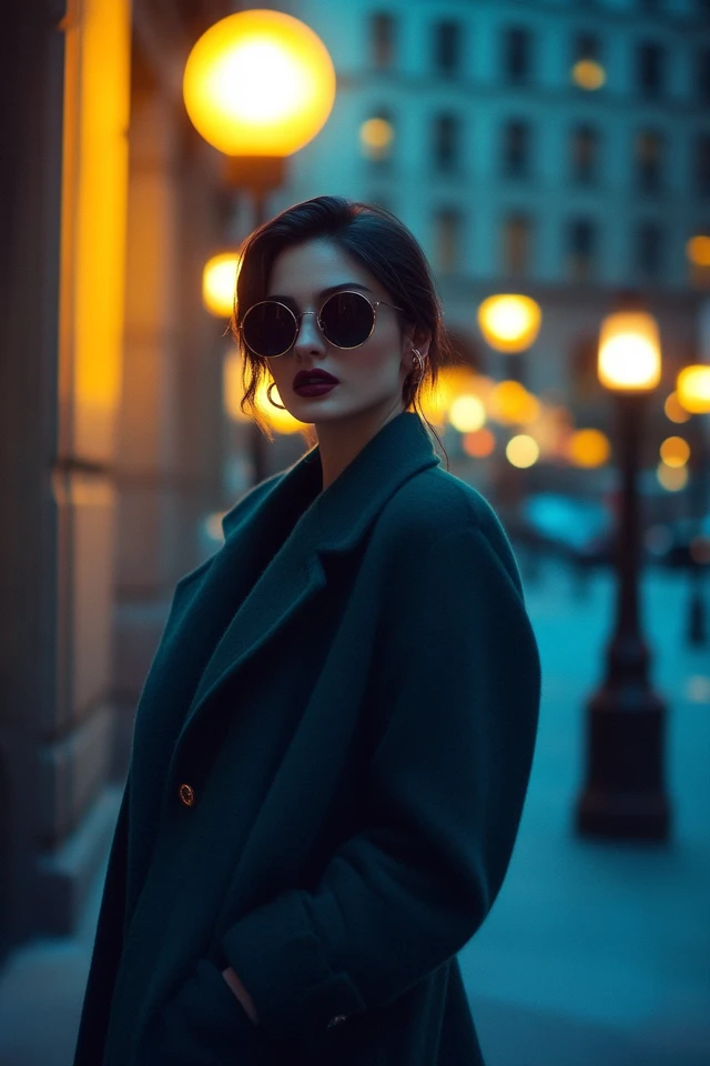 Luxe Wool Coats in Jewel Tones for Fall Evening Wear - photo 2